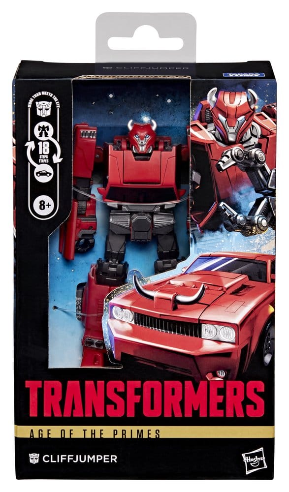 Transformers Age of the Primes Action Figure Deluxe Class Cliffjumper 13 cm