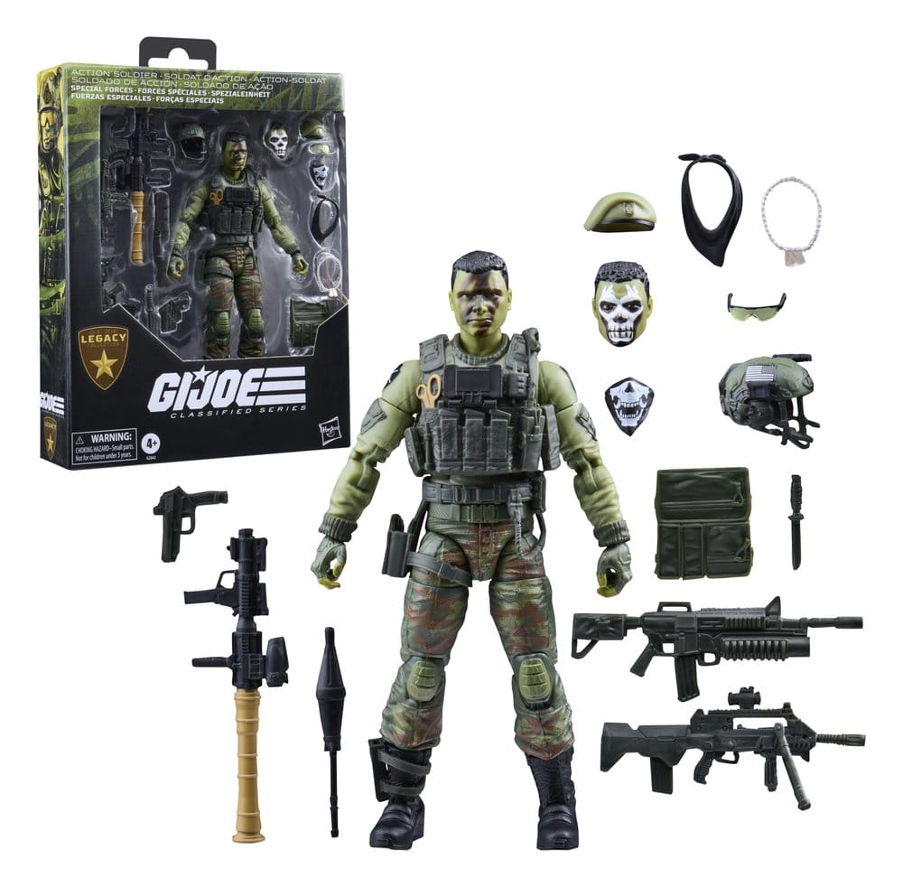 G.I. Joe Classified Series Legacy Collection Action Soldier - Special Forces, action figure 15 cm, Hasbro