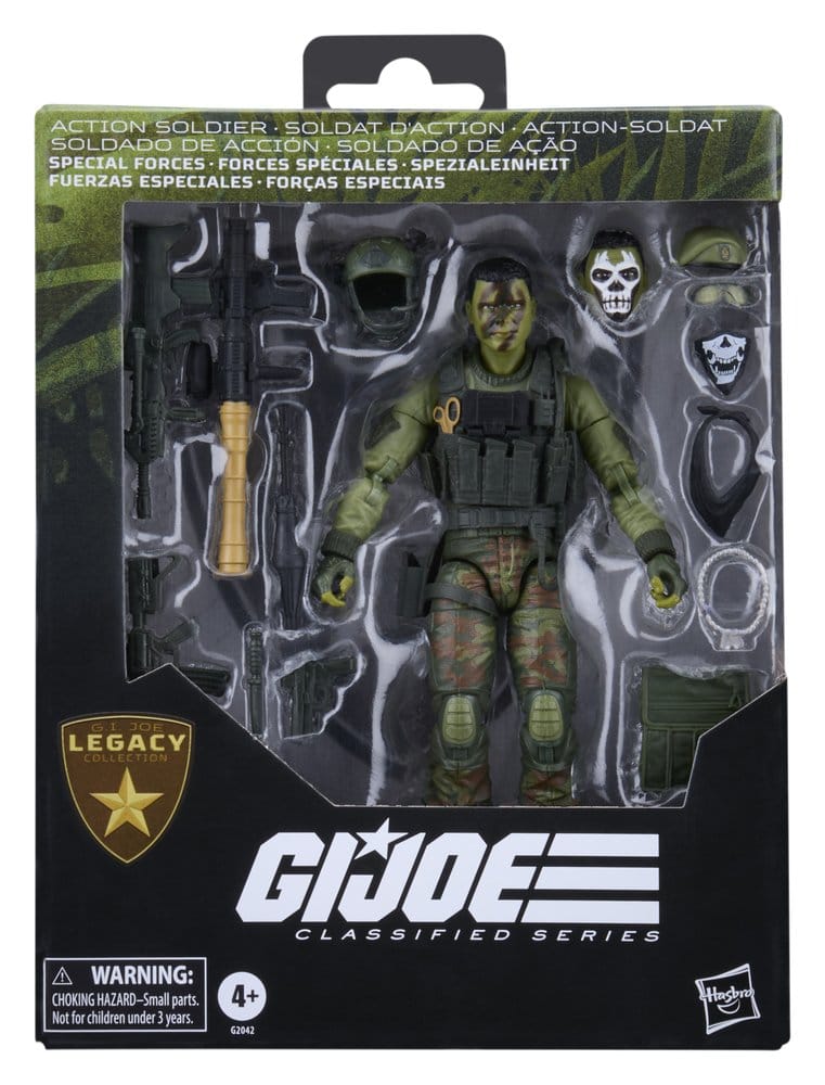 G.I. Joe Classified Series Legacy Collection Action Soldier - Special Forces, action figure 15 cm, Hasbro