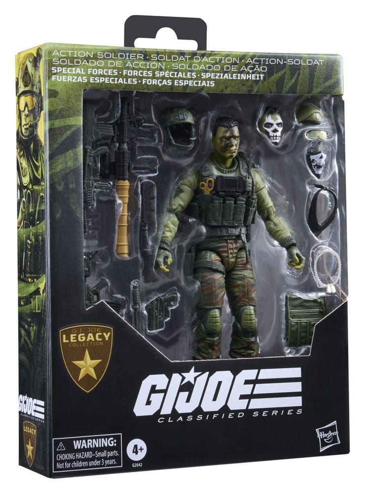 G.I. Joe Classified Series Legacy Collection Action Soldier - Special Forces, action figure 15 cm, Hasbro