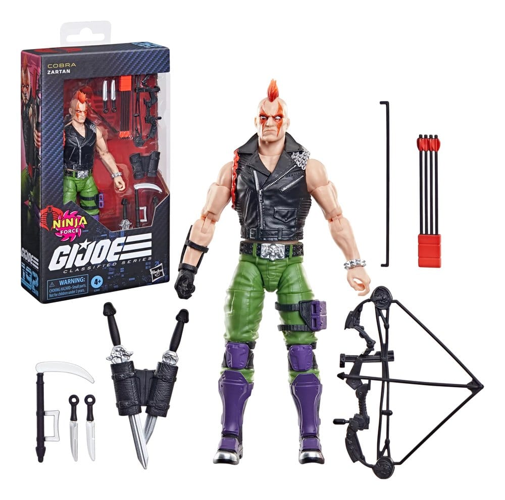 G.I. Joe Classified Series Action Figure Ninja Force Zartan 15 cm Hasbro