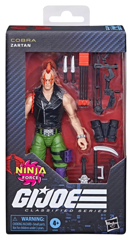 G.I. Joe Classified Series Action Figure Ninja Force Zartan 15 cm Hasbro