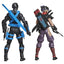 G.I. Joe Classified Series Action Figure 2-Pack Snake Eyes e Kim "Jinx" Arashikage 15 cm Hasbro