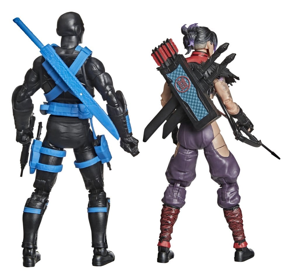 G.I. Joe Classified Series Action Figure 2-Pack Snake Eyes e Kim "Jinx" Arashikage 15 cm Hasbro