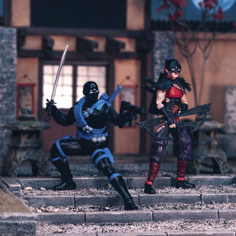 G.I. Joe Classified Series Action Figure 2-Pack Snake Eyes e Kim "Jinx" Arashikage 15 cm Hasbro