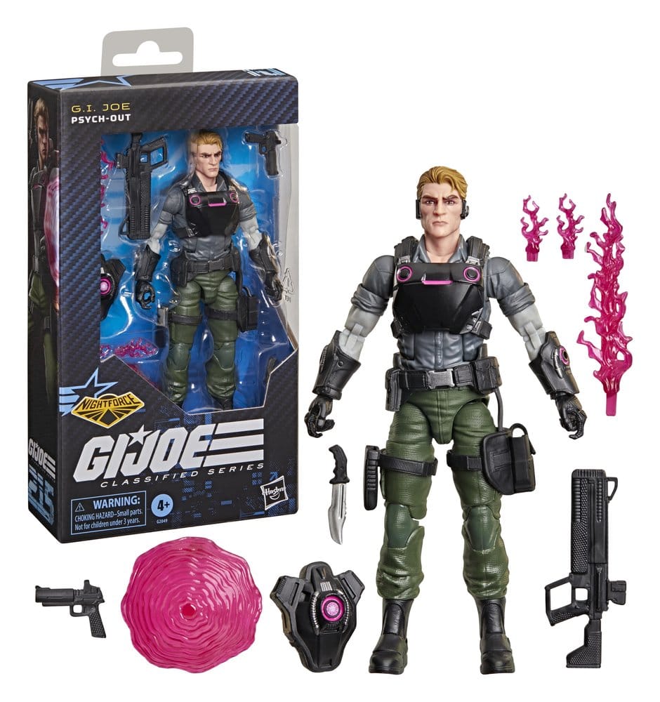 G.I. Joe Classified Series Night Force Action Figure Psych-Out 15 cm Hasbro