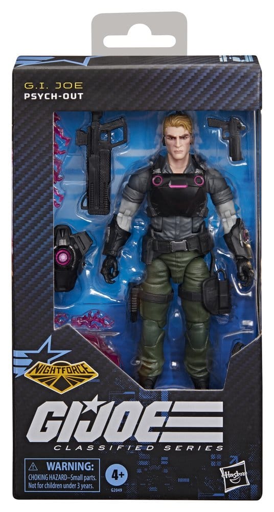 G.I. Joe Classified Series Night Force Action Figure Psych-Out 15 cm Hasbro