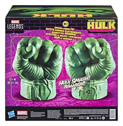 The Incredible Hulk Marvel Legends Guanti Premium Roleplay con Effetti Sonori Smash 'N Bash – Hasbro