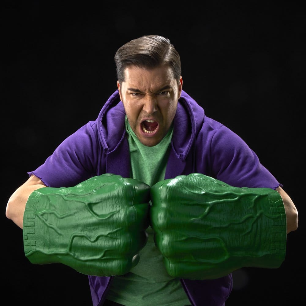 The Incredible Hulk Marvel Legends Guanti Premium Roleplay con Effetti Sonori Smash 'N Bash – Hasbro