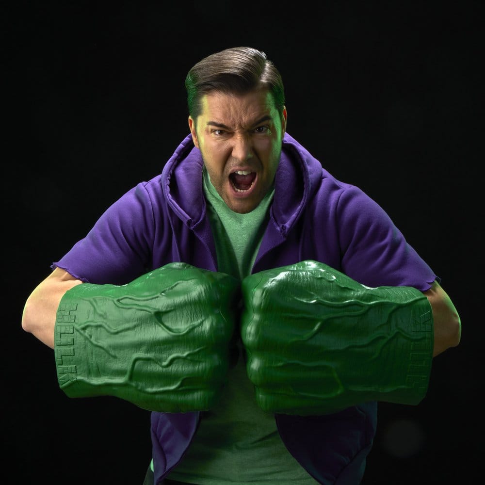 The Incredible Hulk Marvel Legends Guanti Premium Roleplay con Effetti Sonori Smash 'N Bash – Hasbro