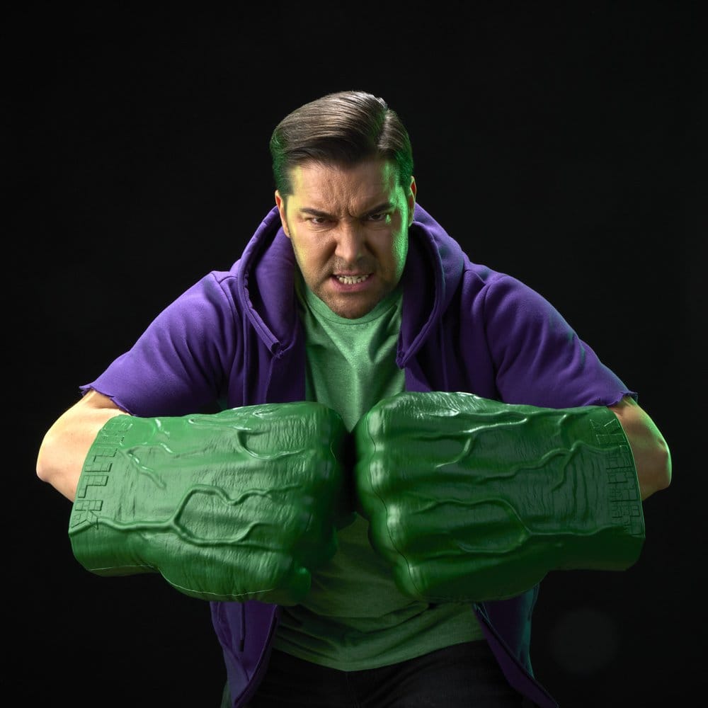 The Incredible Hulk Marvel Legends Guanti Premium Roleplay con Effetti Sonori Smash 'N Bash – Hasbro