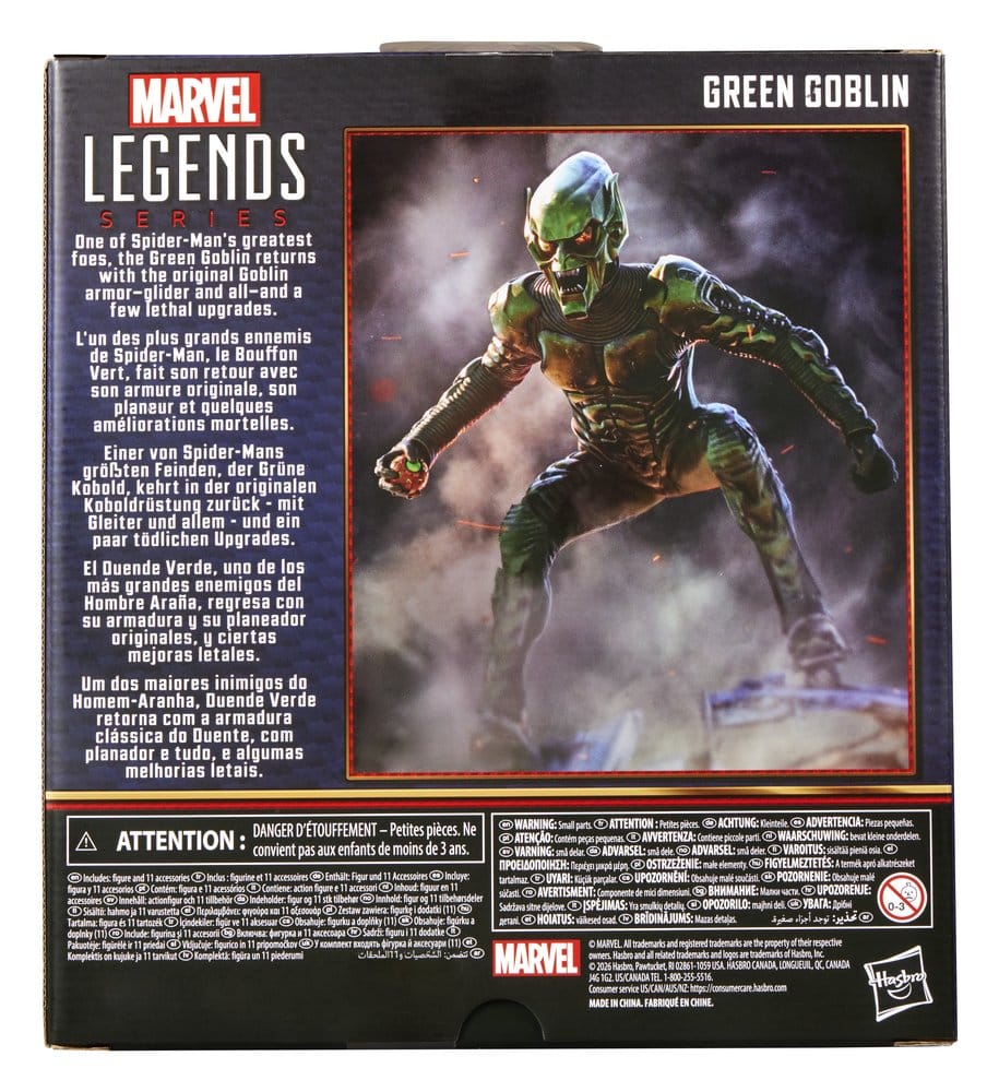 Spider-Man: No Way Home Marvel Legends Action Figure Goblin 15 cm Hasbro