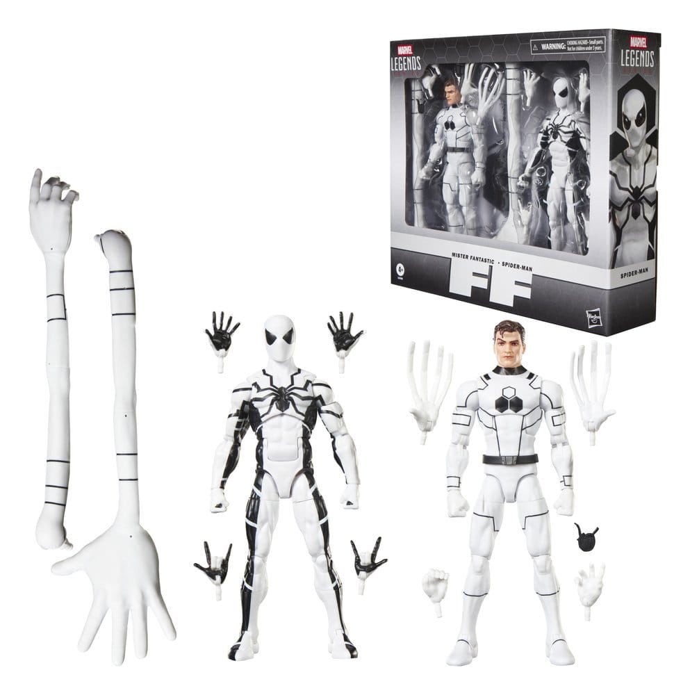 Hasbro Marvel Legends Future Foundation Mister Fantastic & Spider-Man Action Figure 2-Pack 15 cm