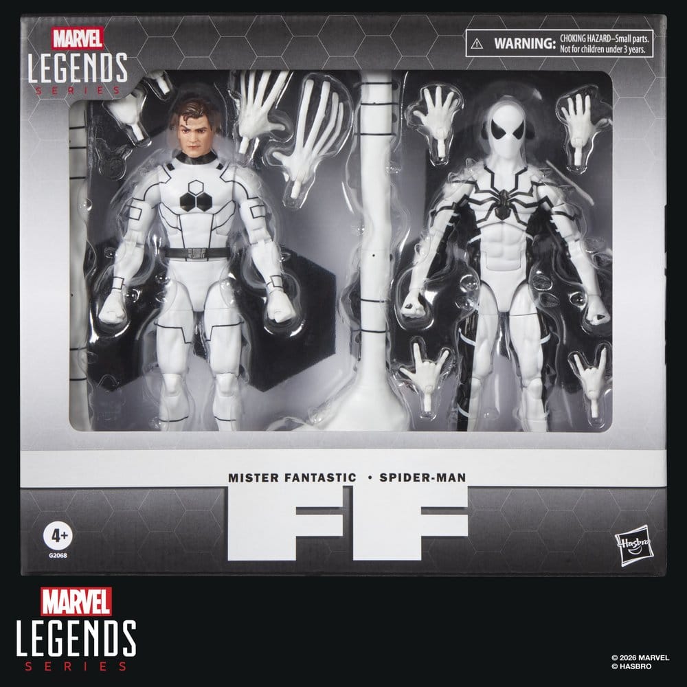 Hasbro Marvel Legends Future Foundation Mister Fantastic & Spider-Man Action Figure 2-Pack 15 cm
