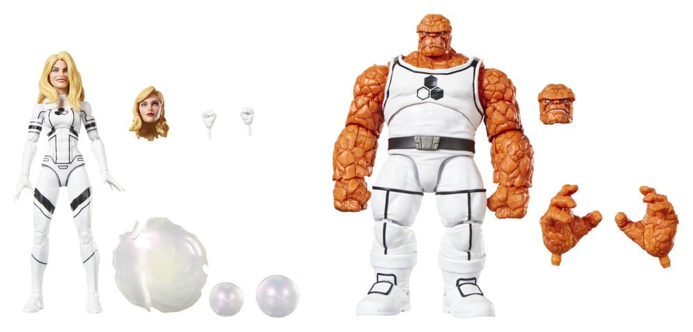 Hasbro Marvel Legends Future Foundation The Thing & Invisible Woman Action Figure 2-Pack, scala 15 cm