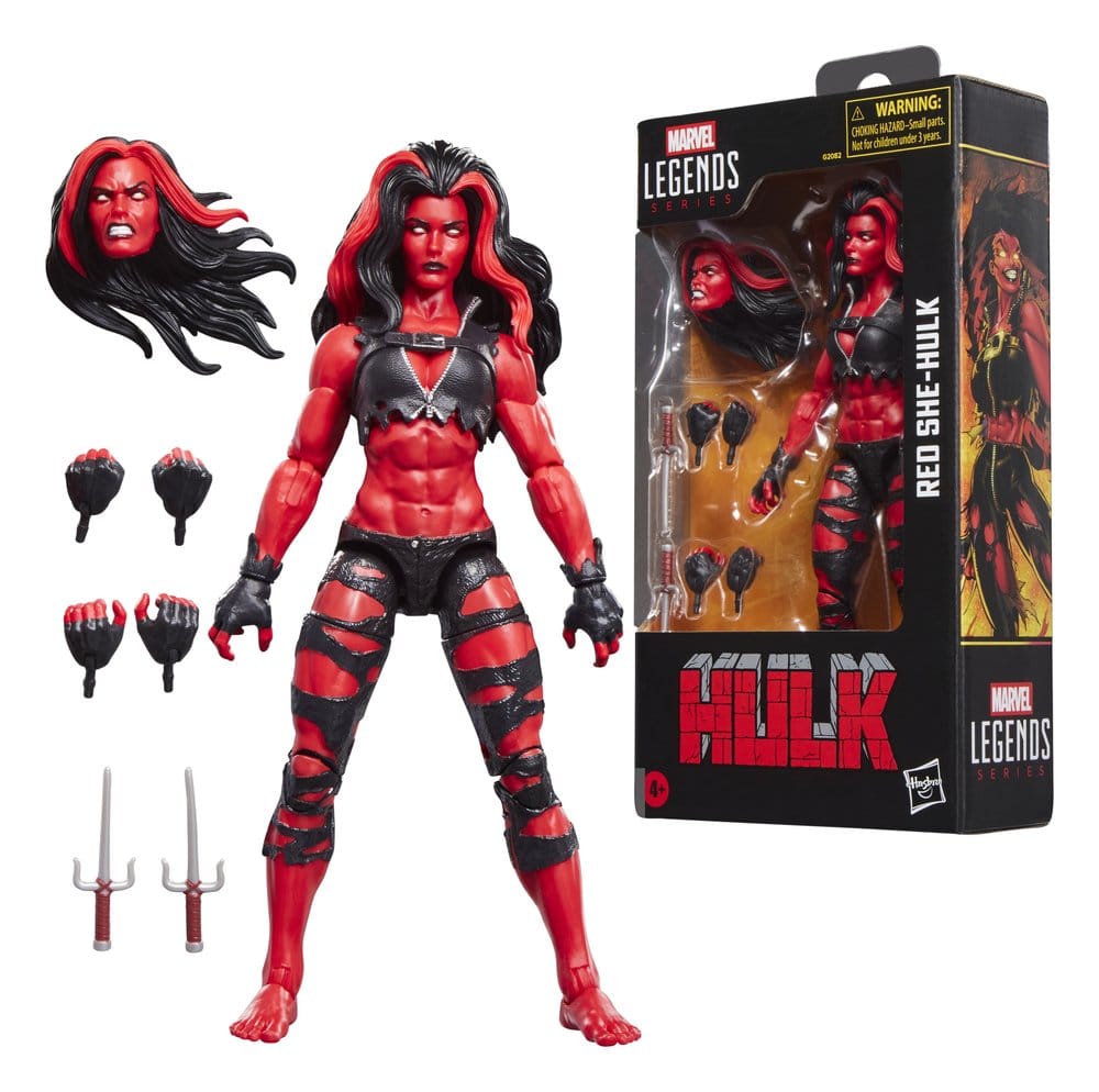 Marvel Legends Red She-Hulk Action Figure 15 cm - Hasbro