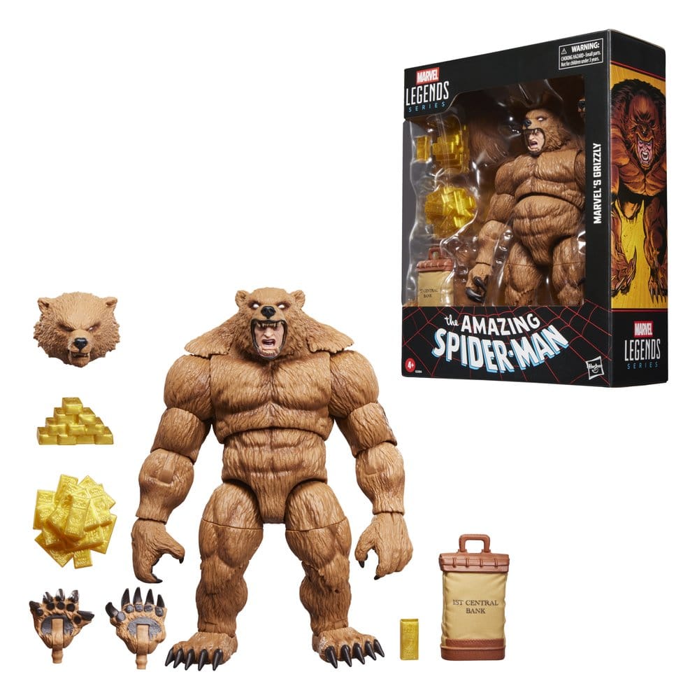 Marvel Legends The Amazing Spider-Man: Marvel's Grizzly Action Figure 15 cm - Hasbro