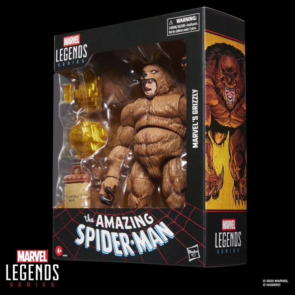 Marvel Legends The Amazing Spider-Man: Marvel's Grizzly Action Figure 15 cm - Hasbro