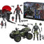 G.I. Joe Classified Series Action Figure e Veicolo Snake Eyes & Varmint ATV contro Stealth Viper & Cobra Stealth Flight Pod (Trubble Bubble) 15 cm Hasbro