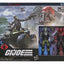 G.I. Joe Classified Series Action Figure e Veicolo Snake Eyes & Varmint ATV contro Stealth Viper & Cobra Stealth Flight Pod (Trubble Bubble) 15 cm Hasbro