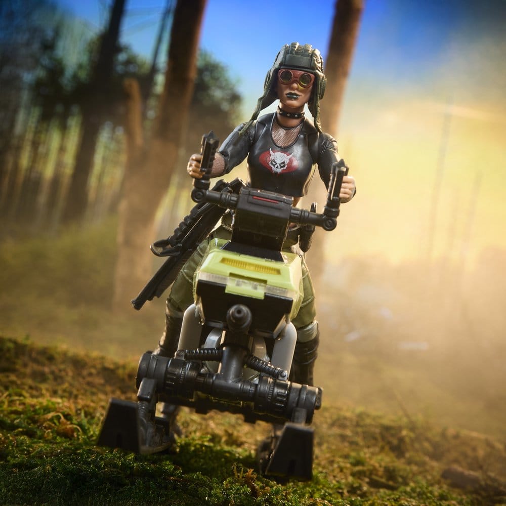 G.I. Joe Classified Series Zanya e Dreadnok Chameleon (Swamp Skier) - Action Figure e Veicolo 15 cm Hasbro
