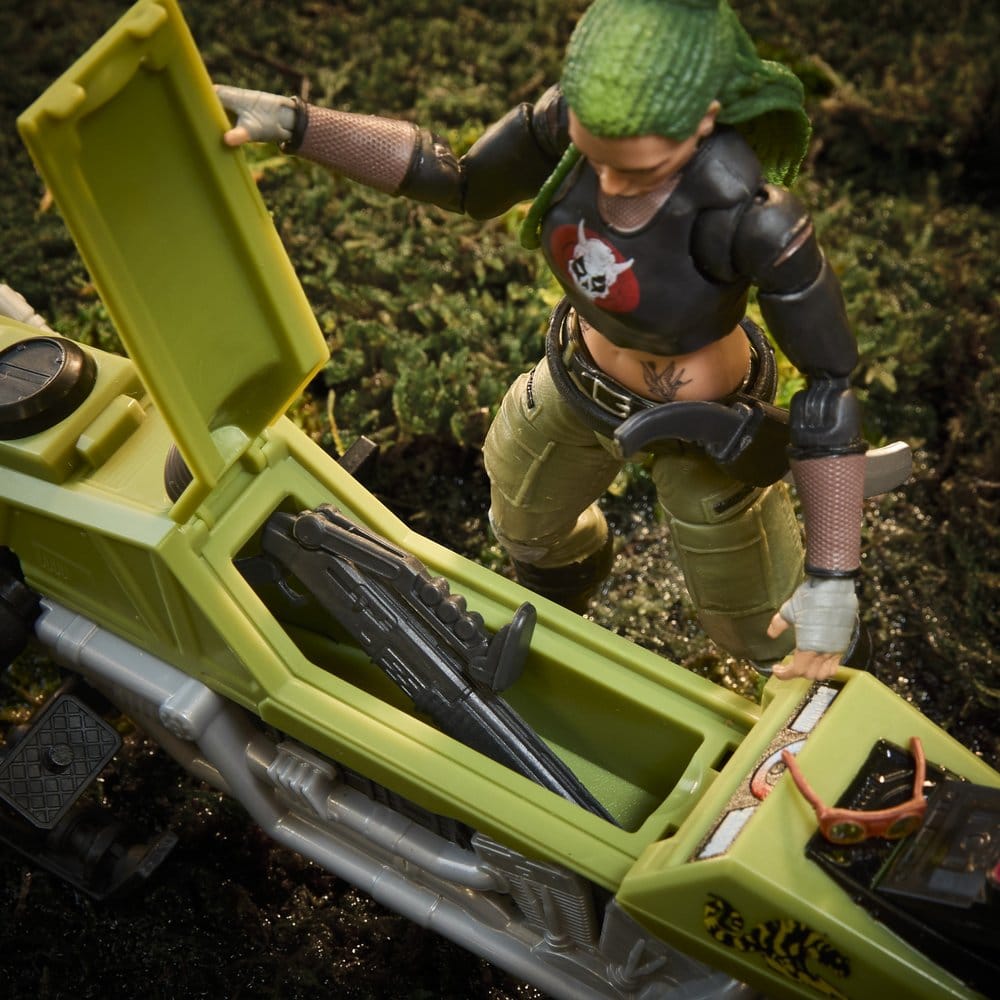 G.I. Joe Classified Series Zanya e Dreadnok Chameleon (Swamp Skier) - Action Figure e Veicolo 15 cm Hasbro