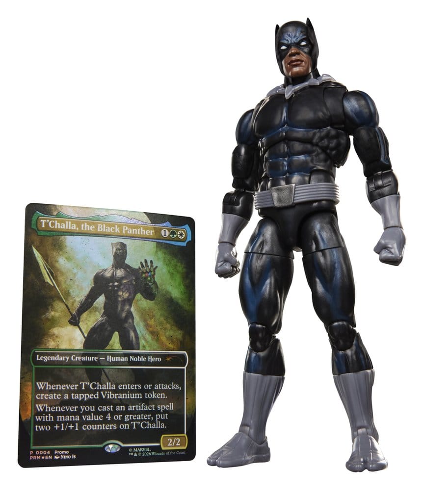 Magic: The Gathering x Marvel Super Heroes Action Figure Black Panther Marvel Legends 15 cm Hasbro