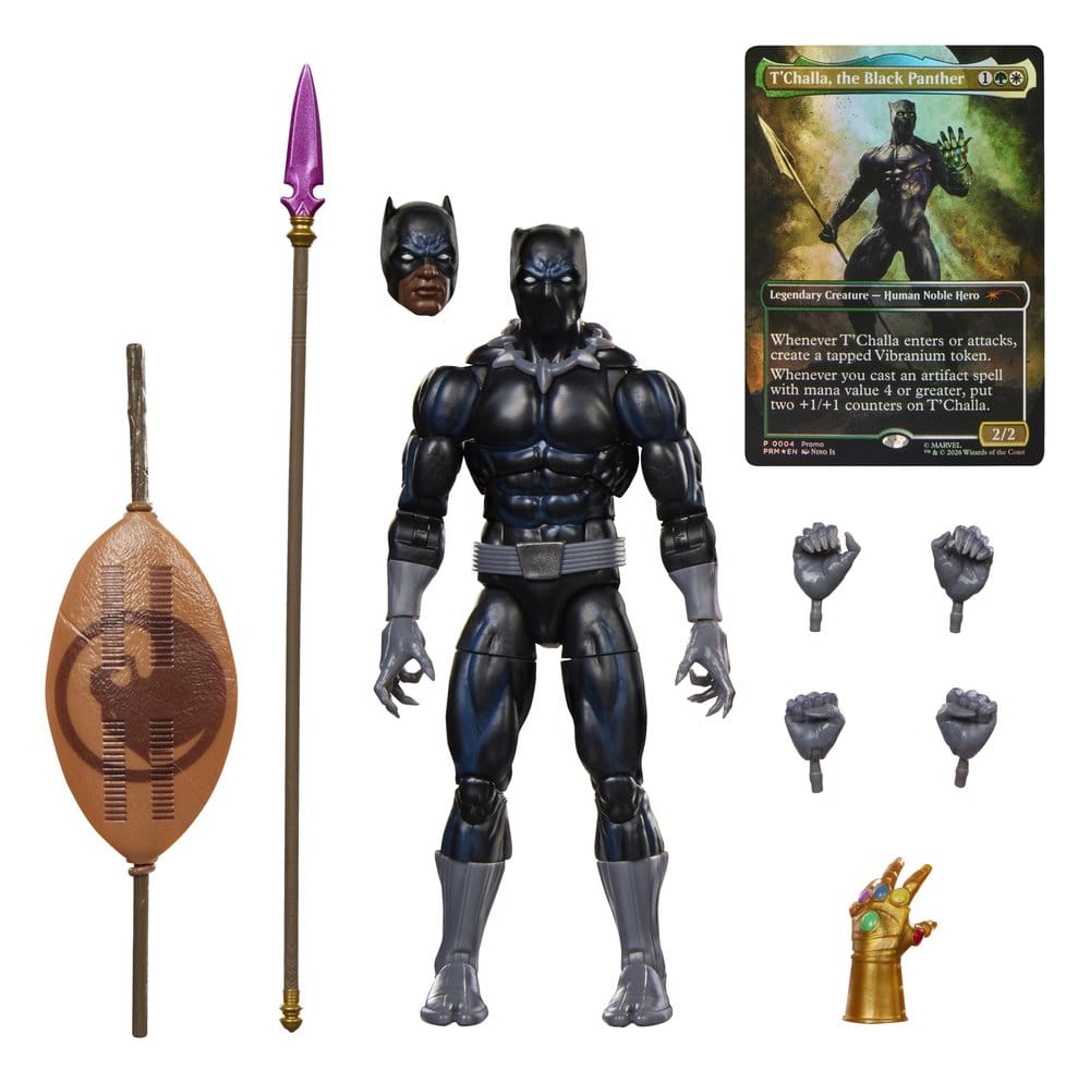 Magic: The Gathering x Marvel Super Heroes Action Figure Black Panther Marvel Legends 15 cm Hasbro