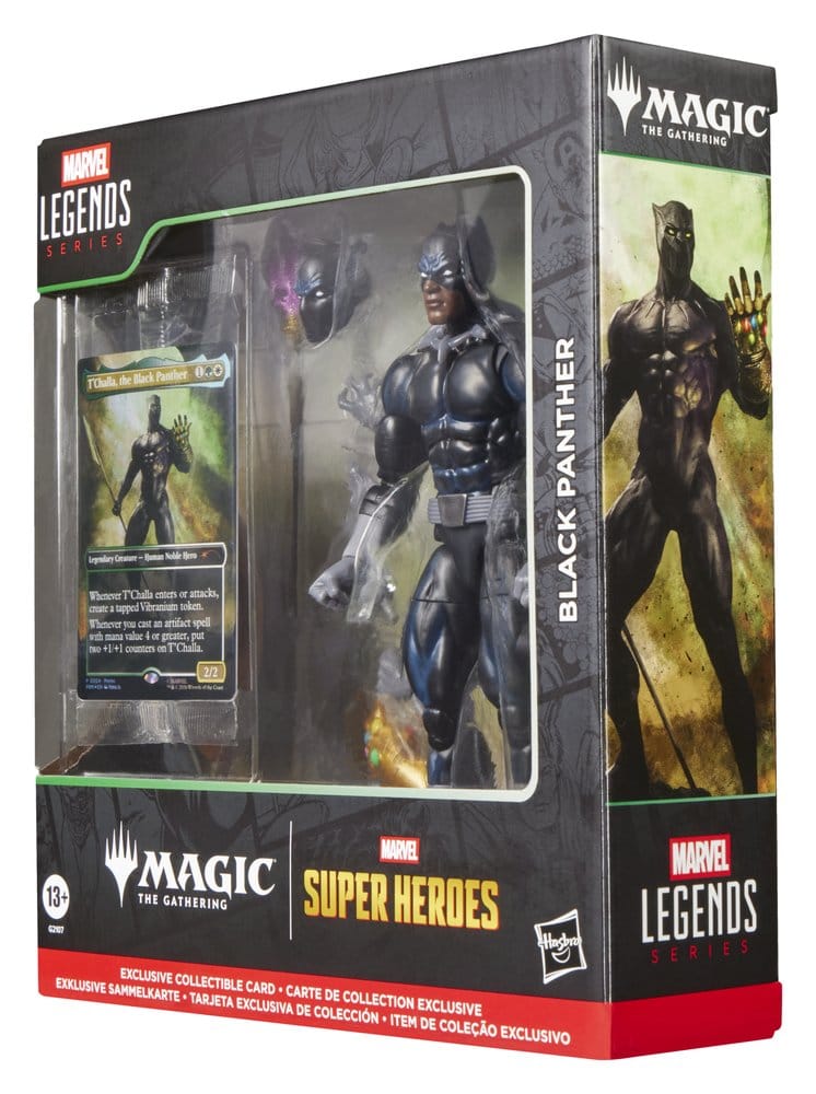 Magic: The Gathering x Marvel Super Heroes Action Figure Black Panther Marvel Legends 15 cm Hasbro