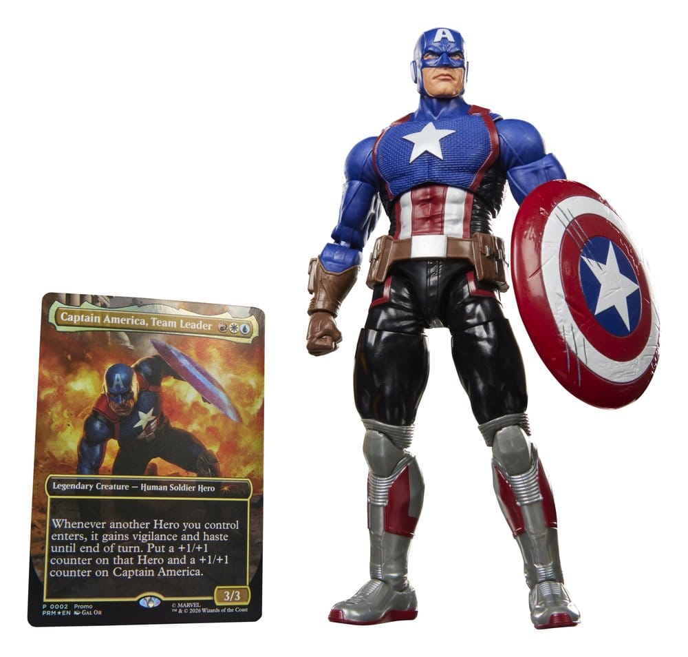 Magic: The Gathering Marvel Super Heroes Action Figure Captain America (Avengers: Twilight) 15 cm Hasbro Marvel Legends