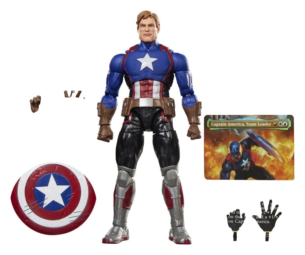 Magic: The Gathering Marvel Super Heroes Action Figure Captain America (Avengers: Twilight) 15 cm Hasbro Marvel Legends