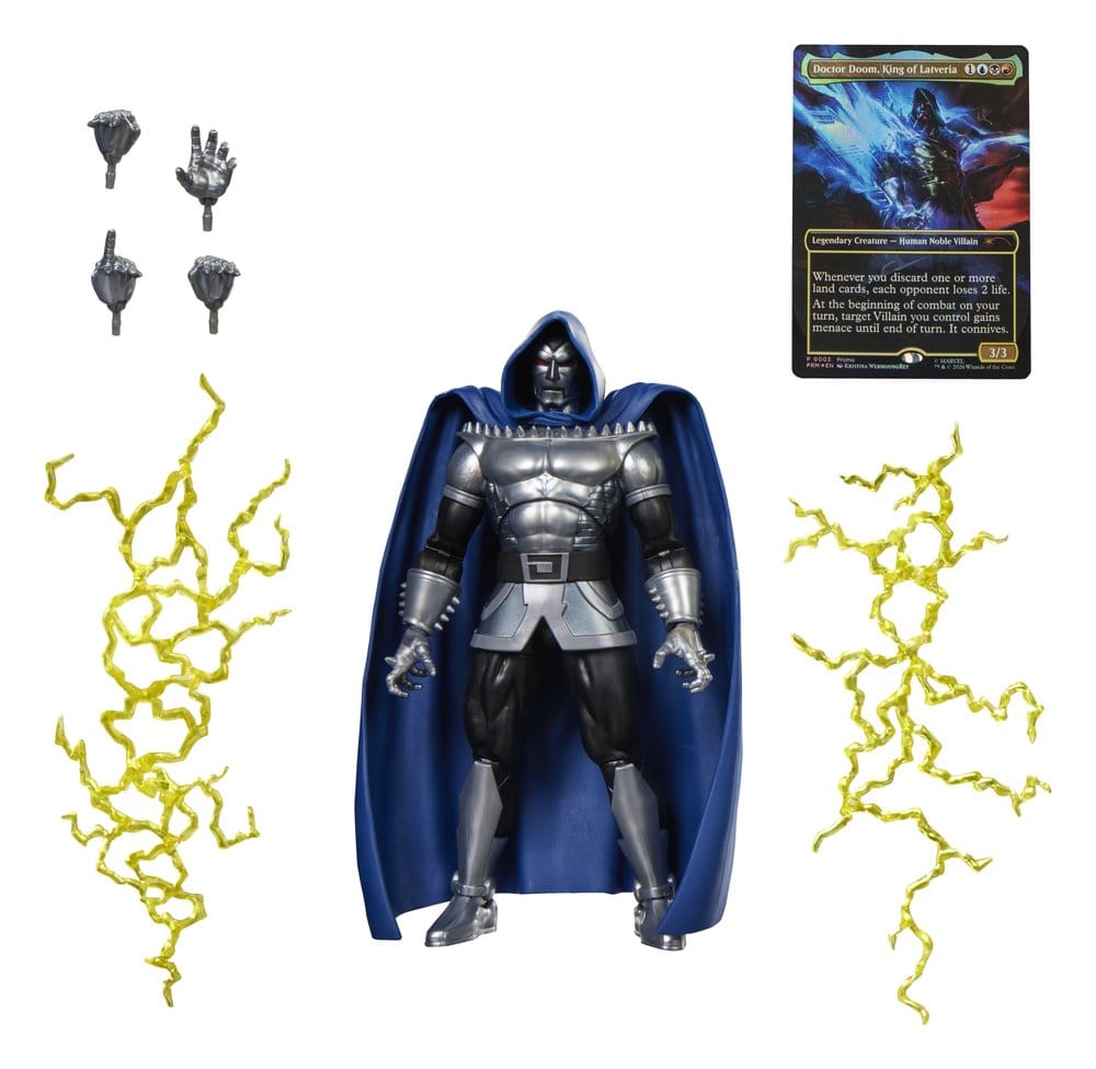 Magic: The Gathering Marvel Super Heroes Action Figure Doctor Doom 2099 15 cm Hasbro Marvel Legends