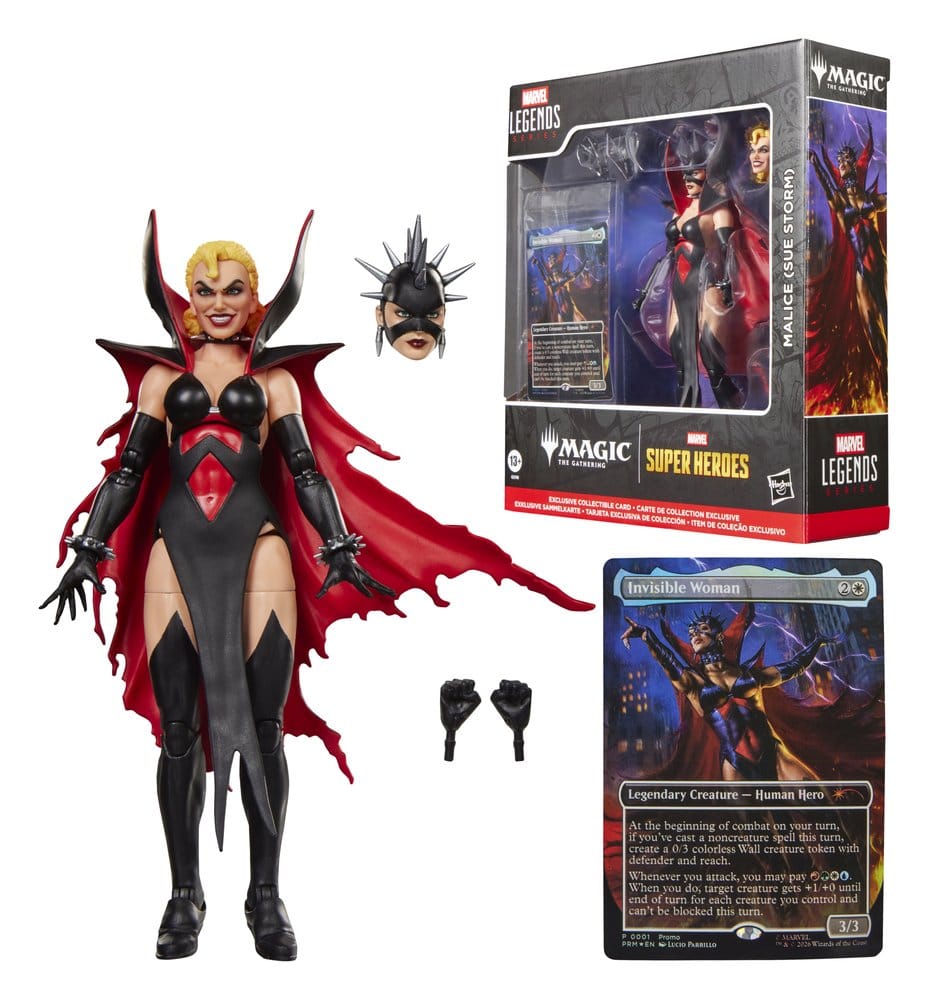 Magic The Gathering: Marvel Super Heroes Action Figure Marvel Legends Malice (Sue Storm) 15 cm Hasbro