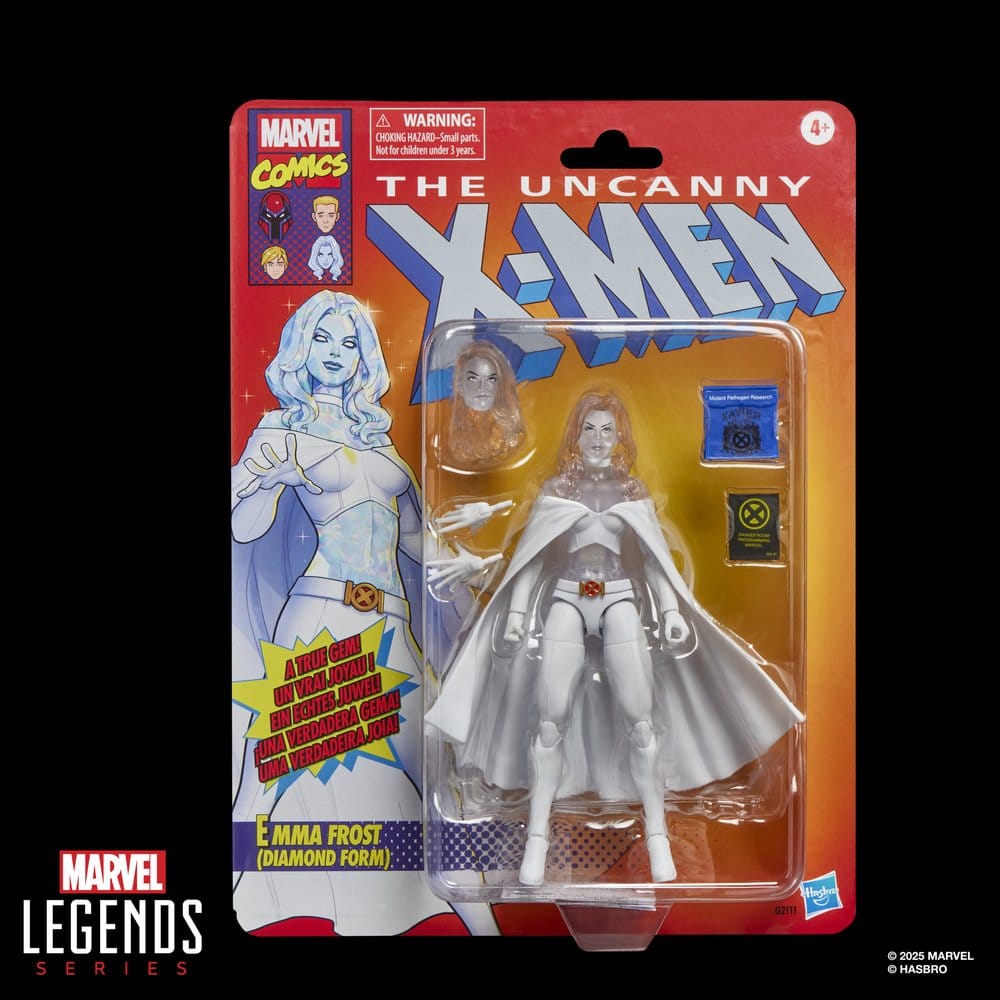 Marvel Legends Emma Frost (Forma Diamante) Action Figure 15 cm – Hasbro