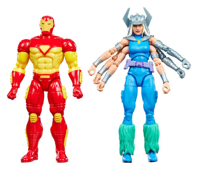 Marvel Legends Action Figure 2-Pack Iron Man e Marvel's Spiral 15 cm Hasbro