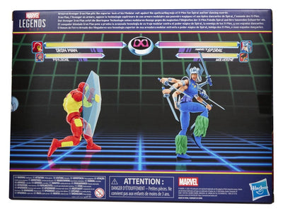 Marvel Legends Action Figure 2-Pack Iron Man e Marvel's Spiral 15 cm Hasbro