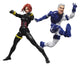 Action Figure Marvel Legends 2-Pack Black Widow e Quicksilver, 15 cm - Hasbro