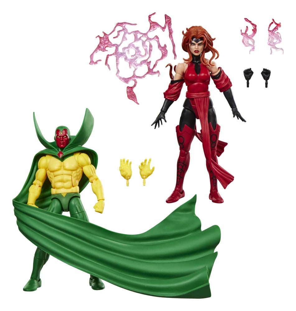 Avengers Marvel Legends Action Figure 2-Pack Vision e Scarlet Witch 15 cm Hasbro