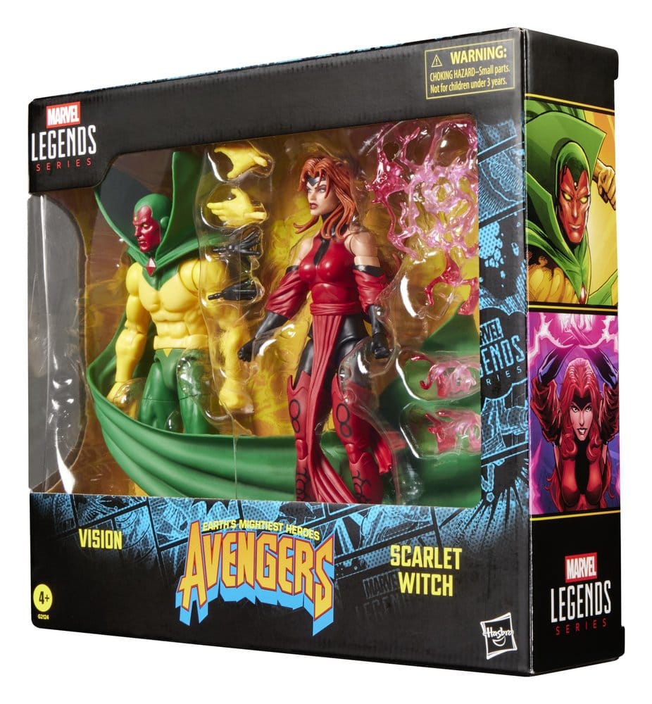 Avengers Marvel Legends Action Figure 2-Pack Vision e Scarlet Witch 15 cm Hasbro