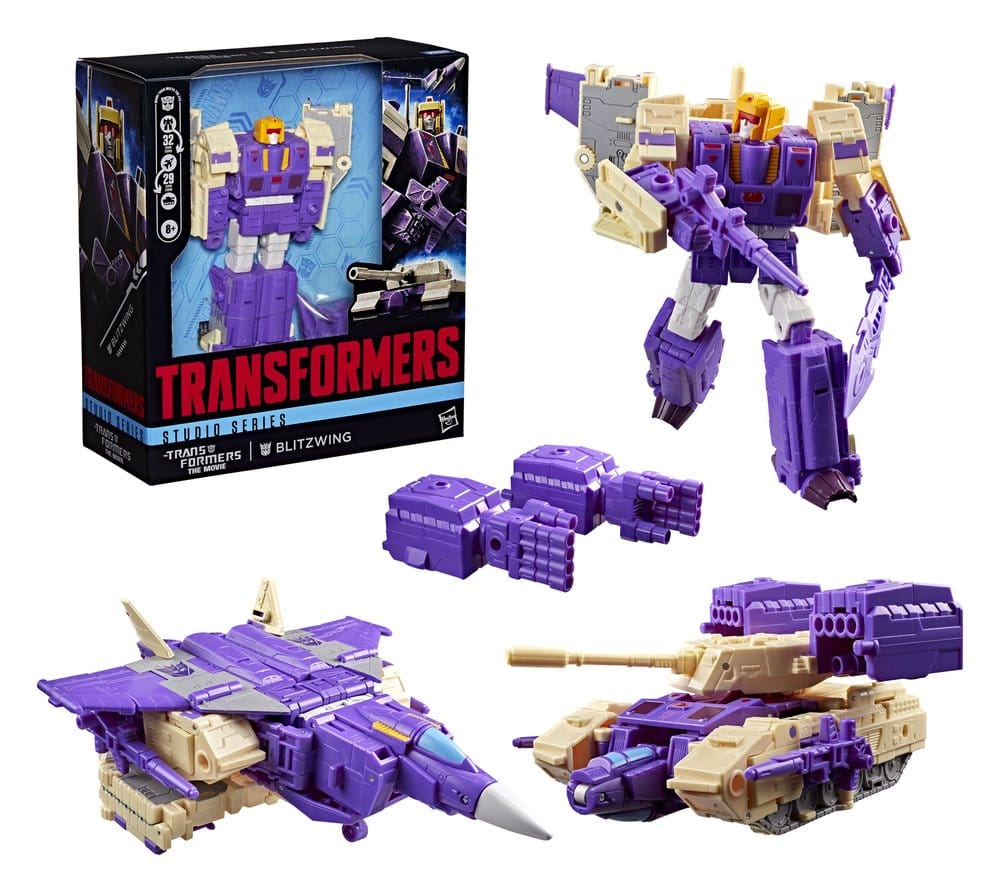 The Transformers: The Movie Studio Series Action Figure Leader Class Blitzwing 18 cm Hasbro