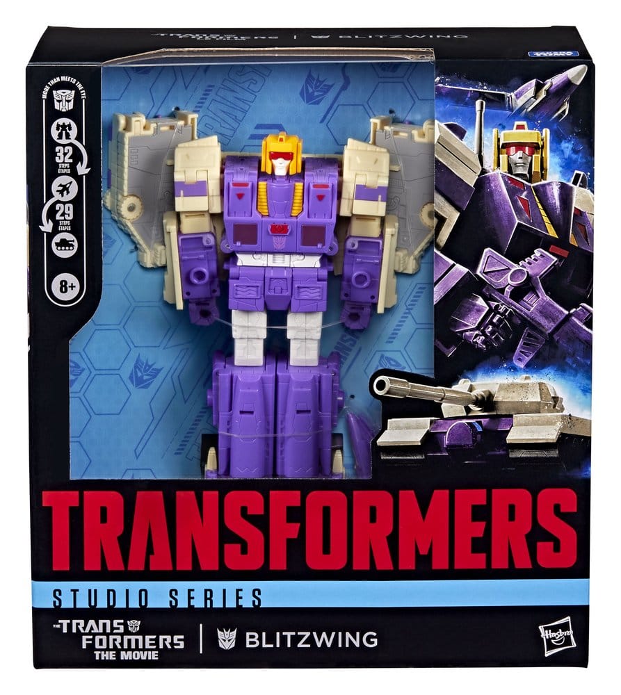 The Transformers: The Movie Studio Series Action Figure Leader Class Blitzwing 18 cm Hasbro