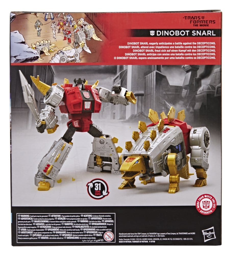 Transformers Studio Series Leader Class Dinobot Snarl Action Figure 20 cm - Hasbro