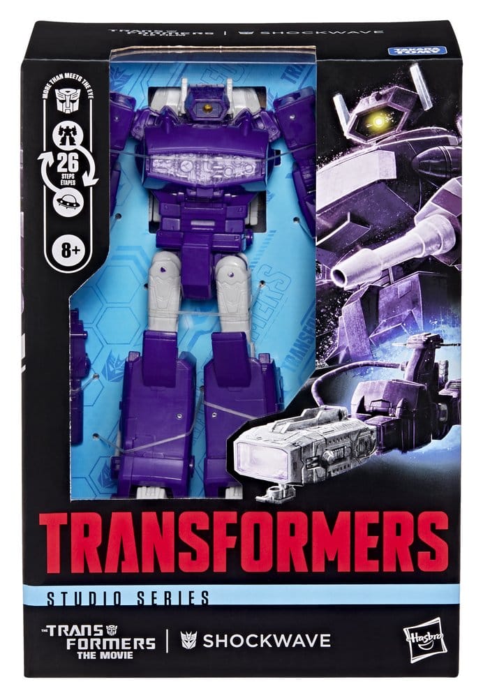 The Transformers: The Movie Studio Series Voyager Class Action Figure Shockwave 17 cm Hasbro