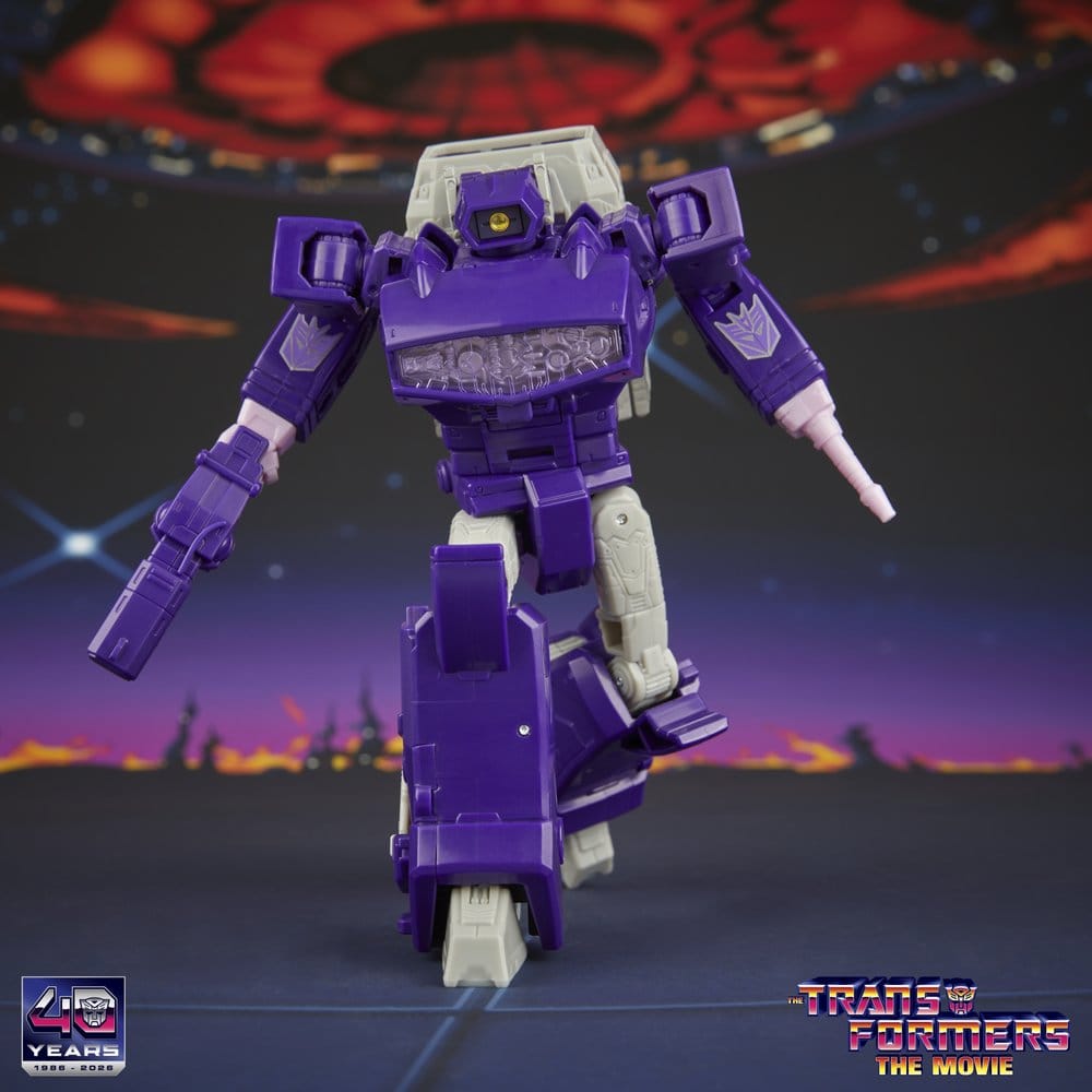 The Transformers: The Movie Studio Series Voyager Class Action Figure Shockwave 17 cm Hasbro