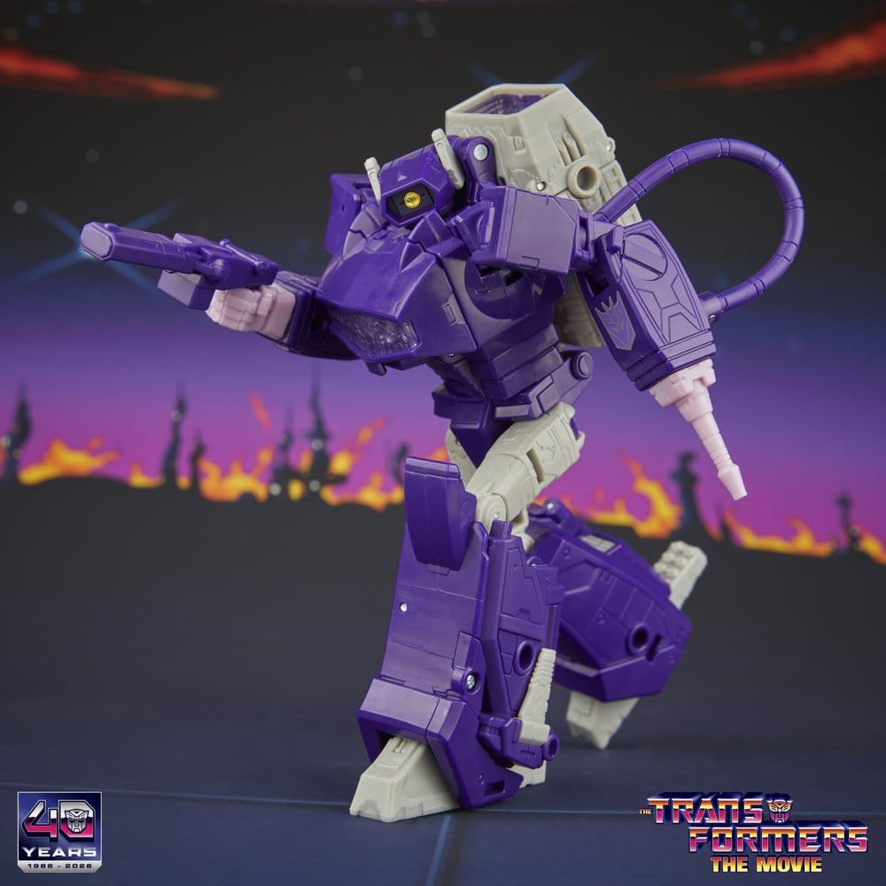 The Transformers: The Movie Studio Series Voyager Class Action Figure Shockwave 17 cm Hasbro