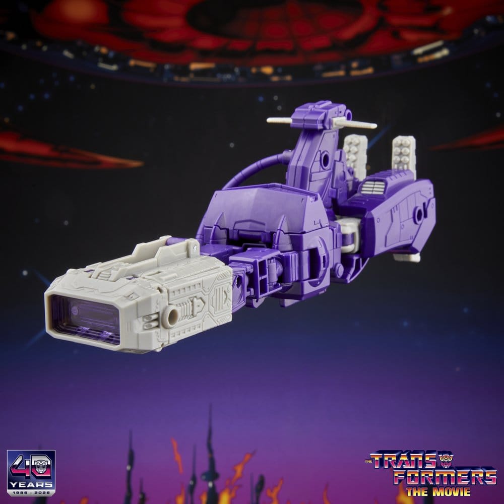 The Transformers: The Movie Studio Series Voyager Class Action Figure Shockwave 17 cm Hasbro