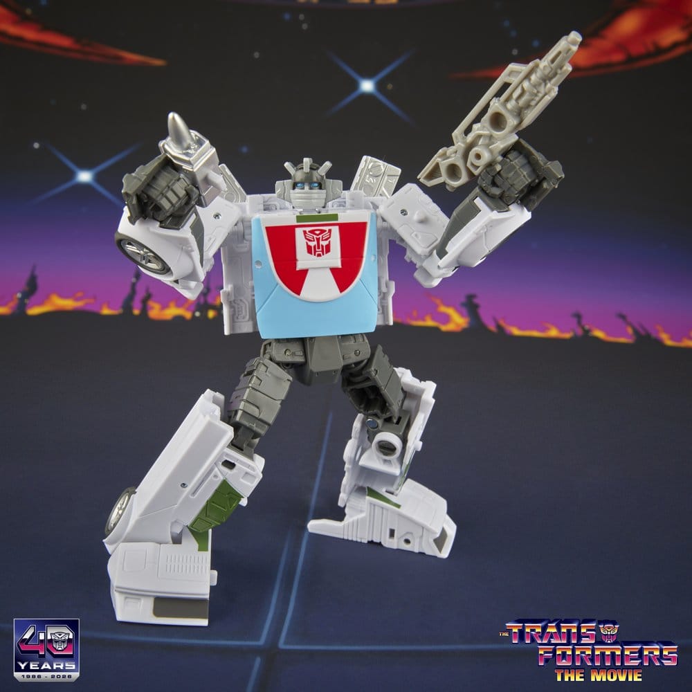 The Transformers: The Movie Studio Series Deluxe Class Action Figure Wheeljack 13 cm Hasbro