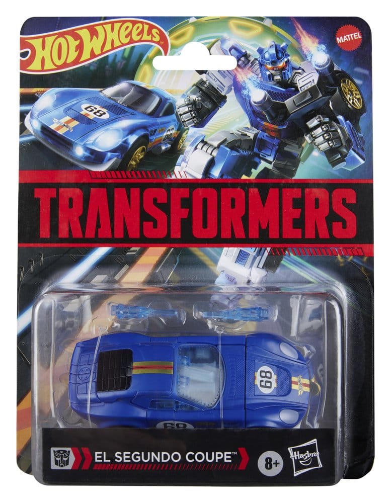 Transformers x Hot Wheels Action Figure Deluxe Class El Segundo Coupe 13 cm Hasbro