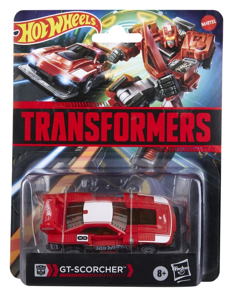 Transformers x Hot Wheels GT-Scorcher Action Figure Deluxe Class 13 cm Hasbro