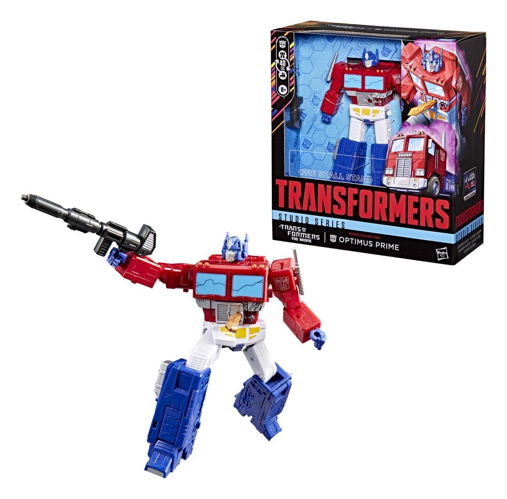 Transformers Studio Series MTMTE Collection Leader Class Optimus Prime Action Figure 18 cm – Hasbro
